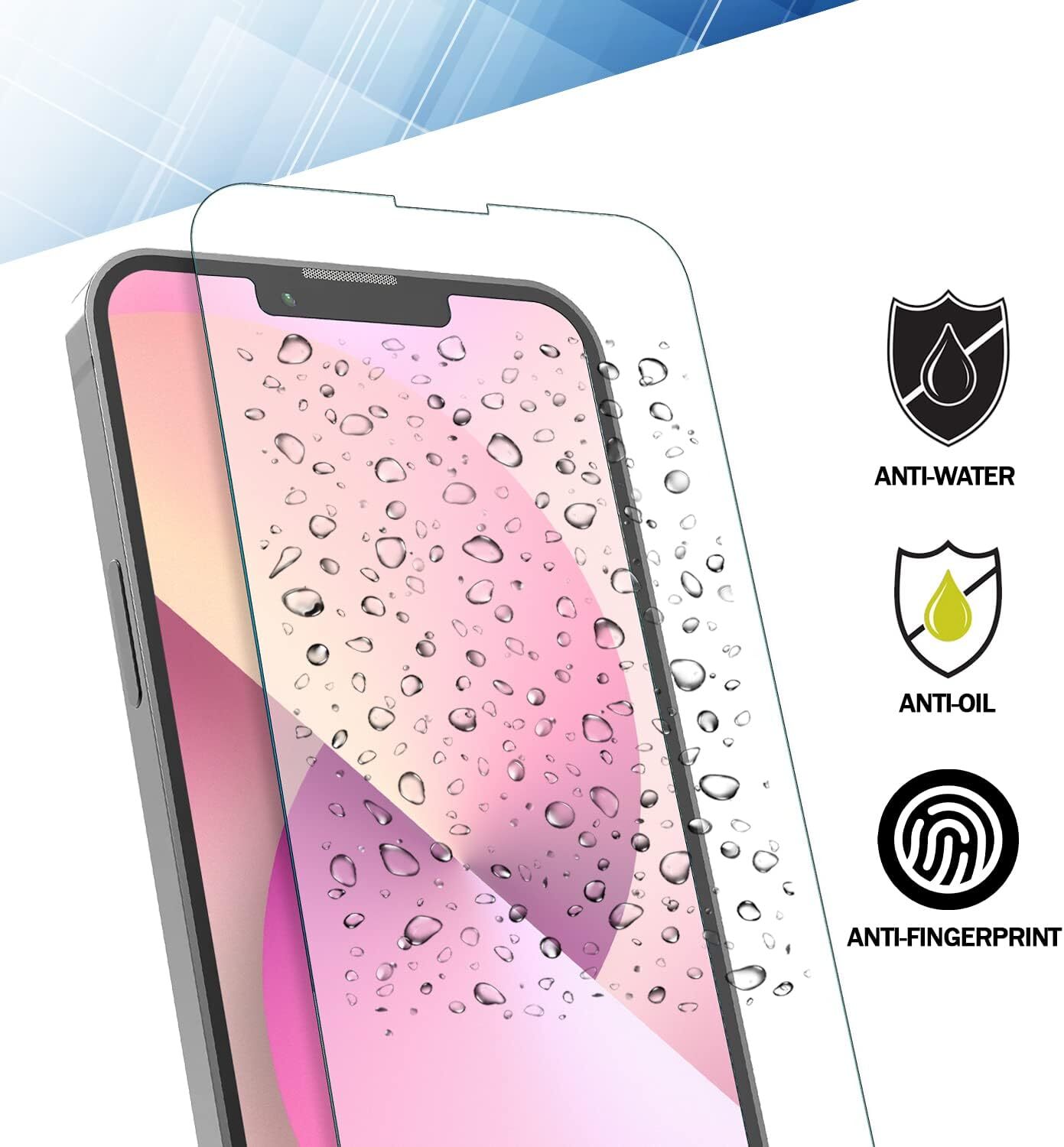 4 PACK For iPhone 15 14 13 12 11 Pro Max XR 8 7 Tempered Glass Screen Protector