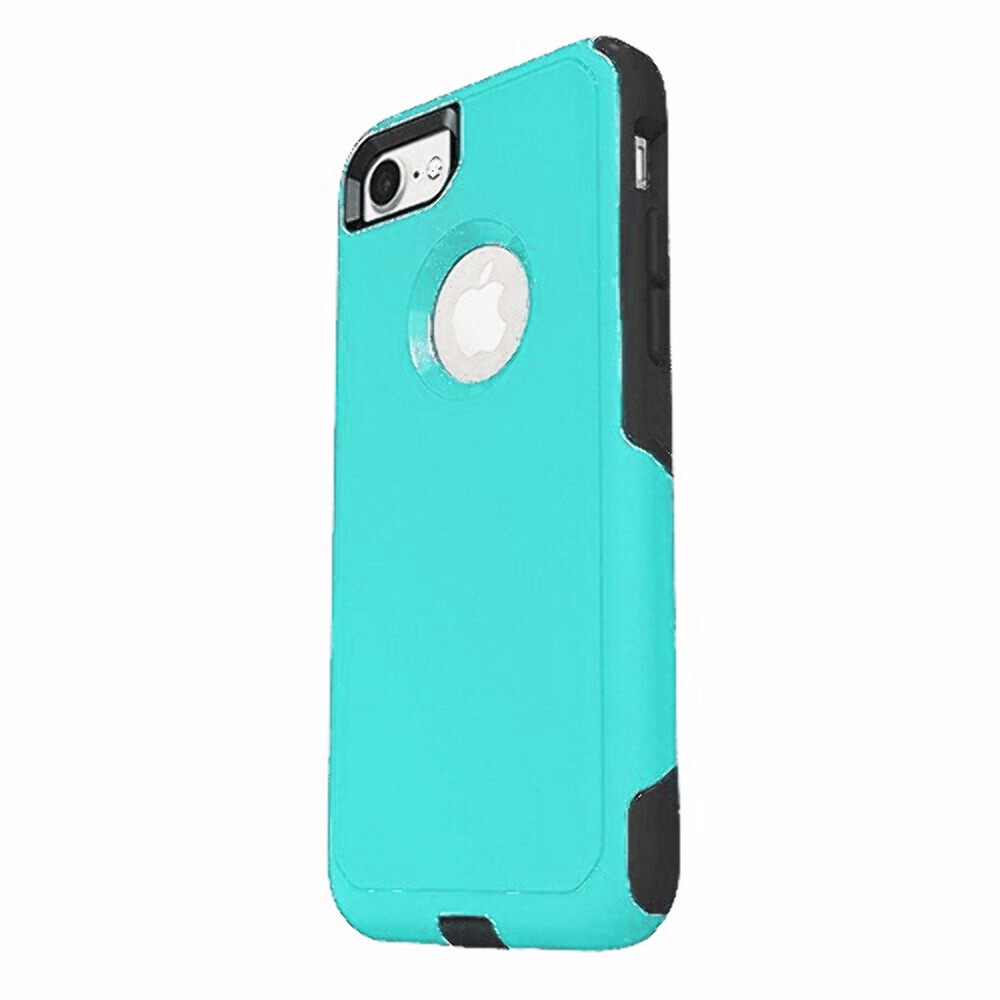 Slim Shockproof 2-in-1 Durable Hybrid Case for iPhone 7/8 LIGHT BLUE