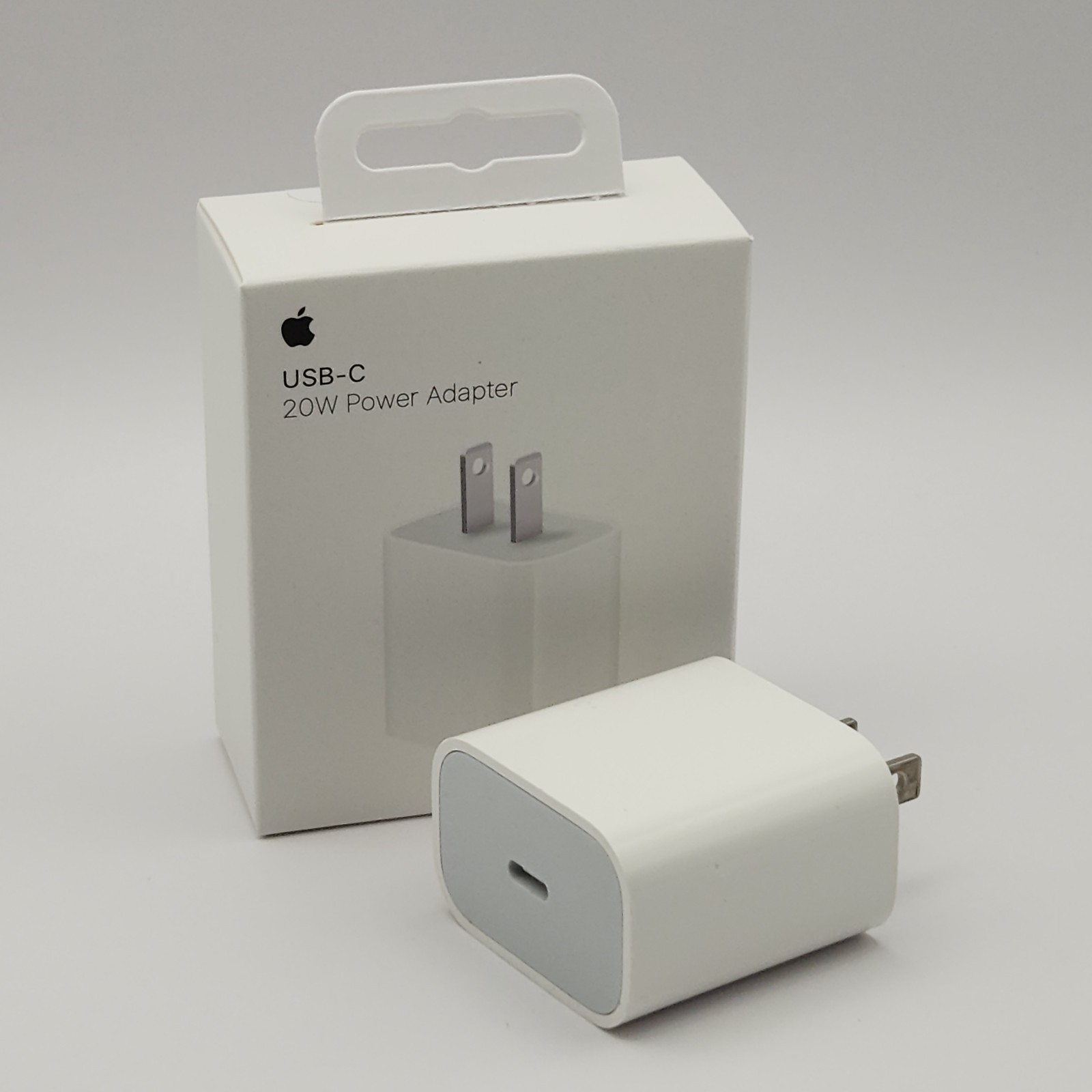 New: Apple 20W USB-C Power Adapter, Fast Efficient charging, White (MWVV3AM/A)