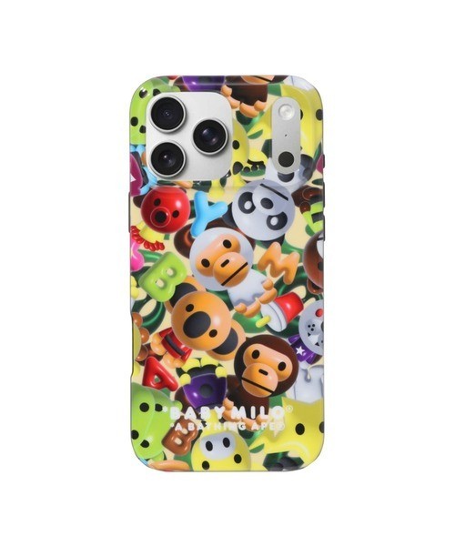 A BATHING APE 3D MILO ALL FRIENDS IPHONE 17 PRO MAX CASE Multicolor 2M30182008