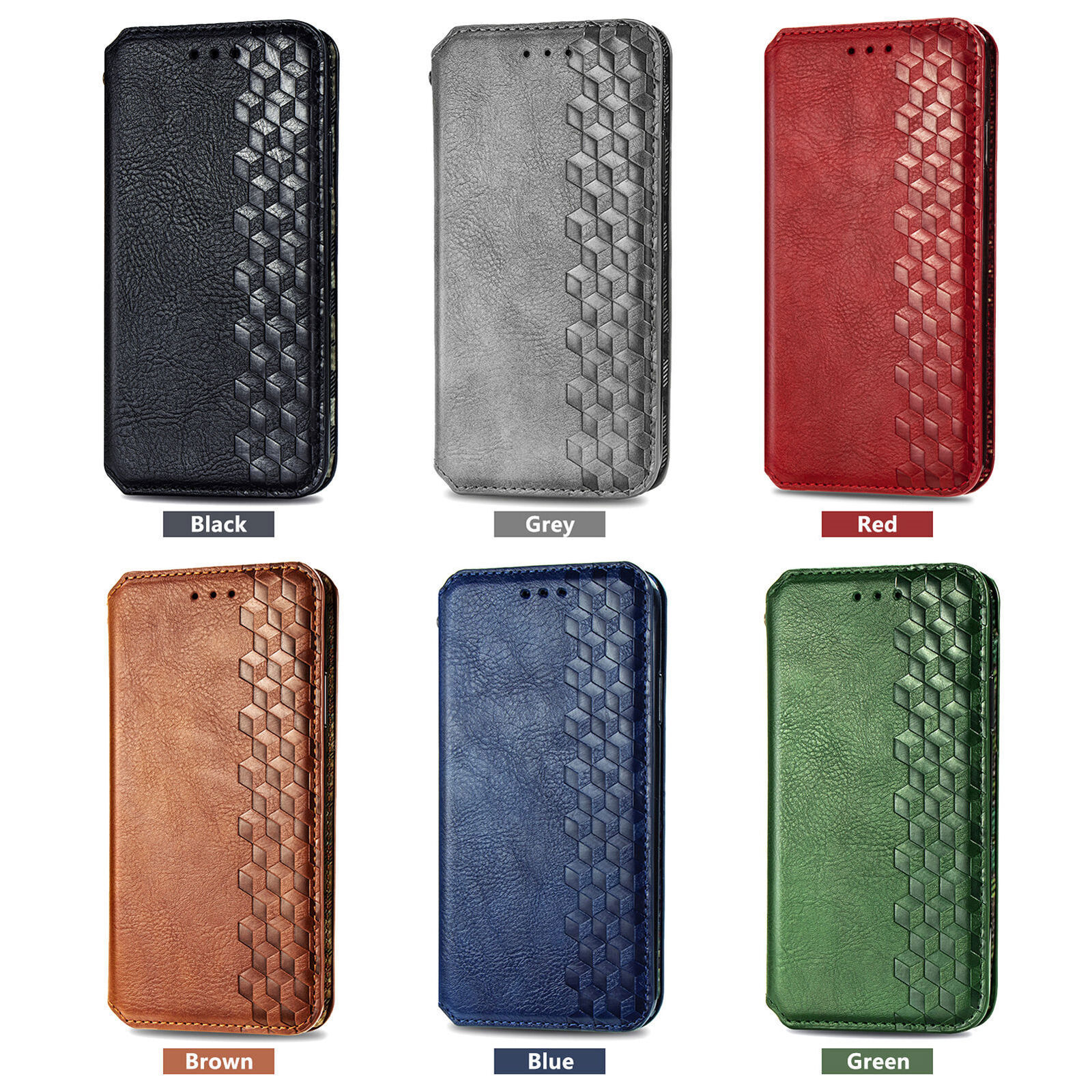 Plain Wallet Glossy Case Cover For Motorola Moto G Power Edge+ G Stylus 2025