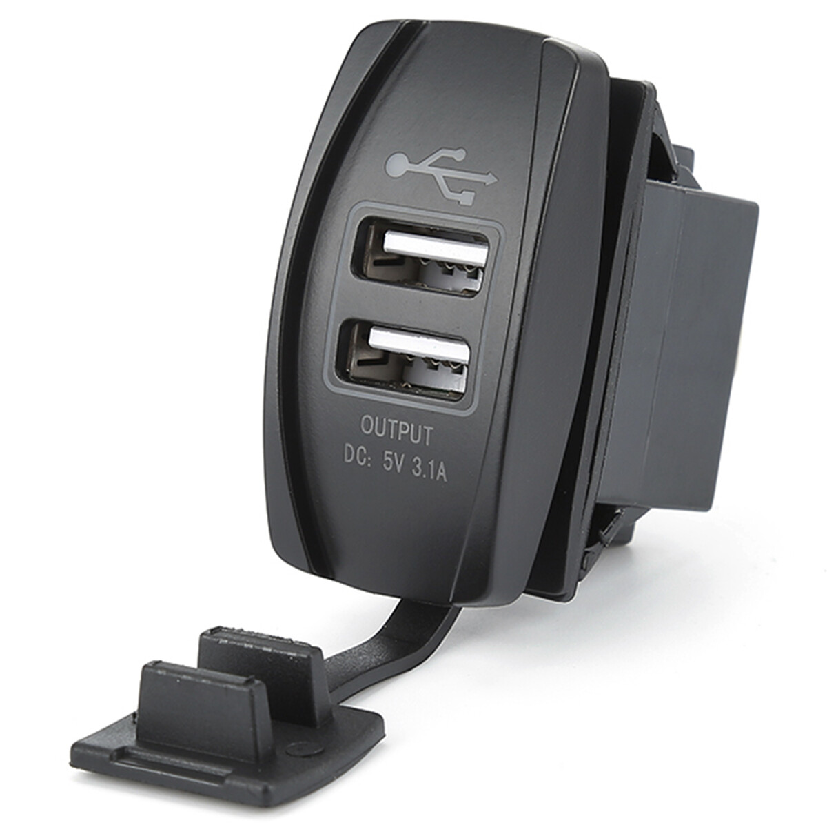 3.1A Phone Charger Car Power Outlet Dual USB Ports Socket Adapter Accessories