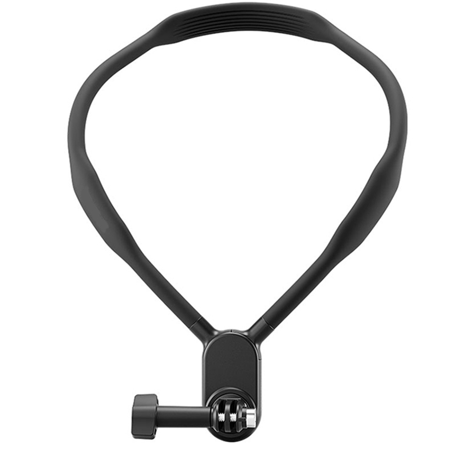 PC+ABS+Silicone+Stainless Steel Neck Holder Mount SE for Action Camera and Phone