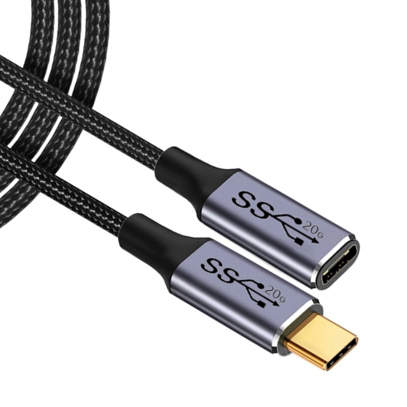 100W USB C to USB C Cable, 20Gbps TypeC Charger 5A 4K/60Hz USB C Charger Cable