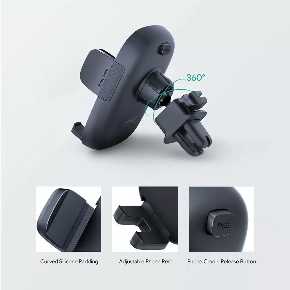 Universal Car Mount Air Vent Phone Holder for iphone 16 15 14 13 Pro Samsung GPS