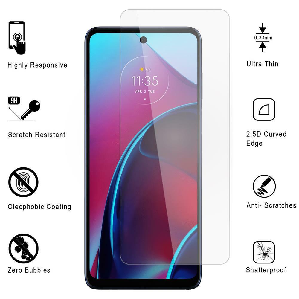 Lot For Motorola Moto G Stylus 5G 2022 Clear Tempered Glass Screen Protector