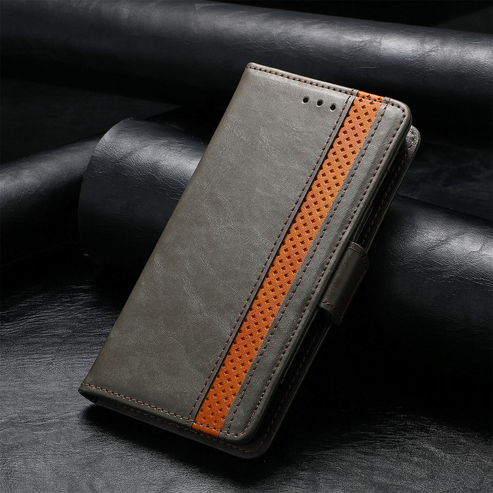RFID Leather Wallet Kickstand Case For Motorola Moto G 5G 2026/G Stylus 5G 2025