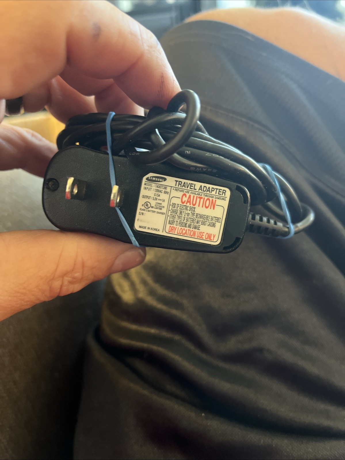 Samsung TAD077JBE 5V 1.0A AC Adapter USED
