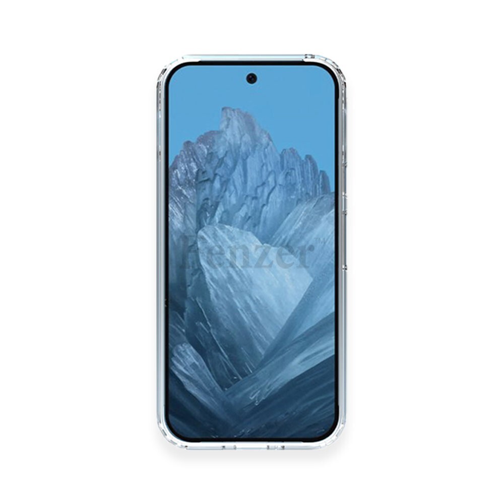 Fenzer Slim Shockproof Phone Case CLEAR+Screen Protector for Google Pixel 9