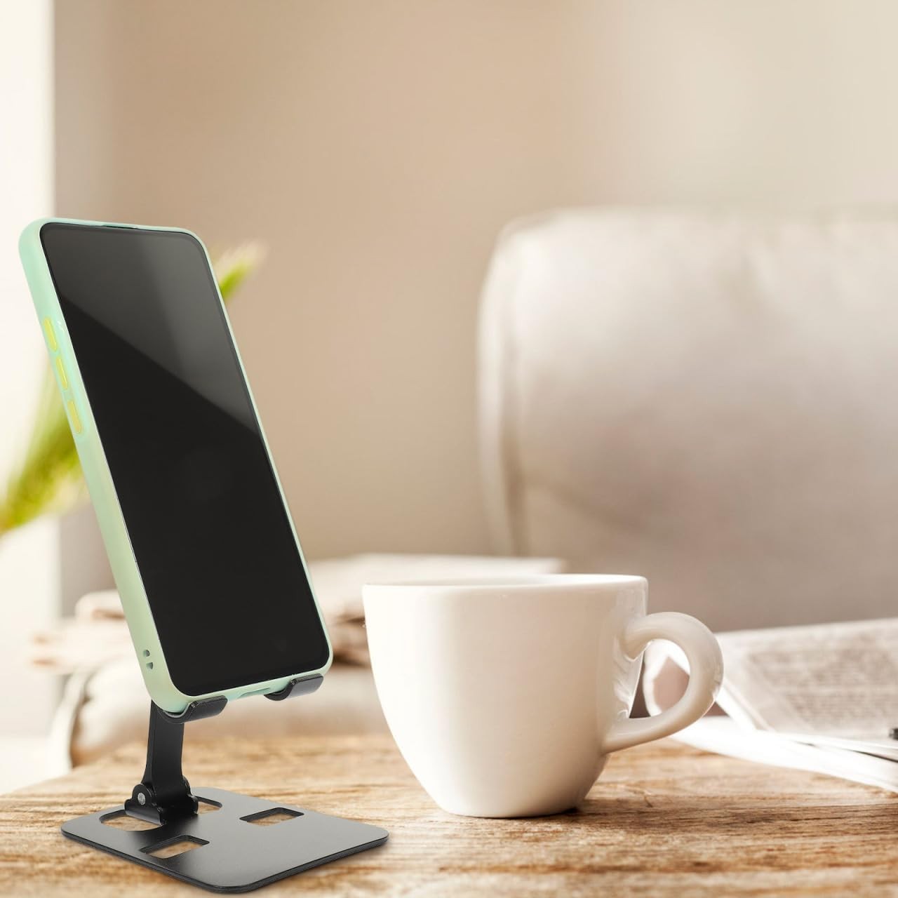 Universal Adjustable Metal Desk Tabletop Phone iPad Tablet Stand Foldable Lot