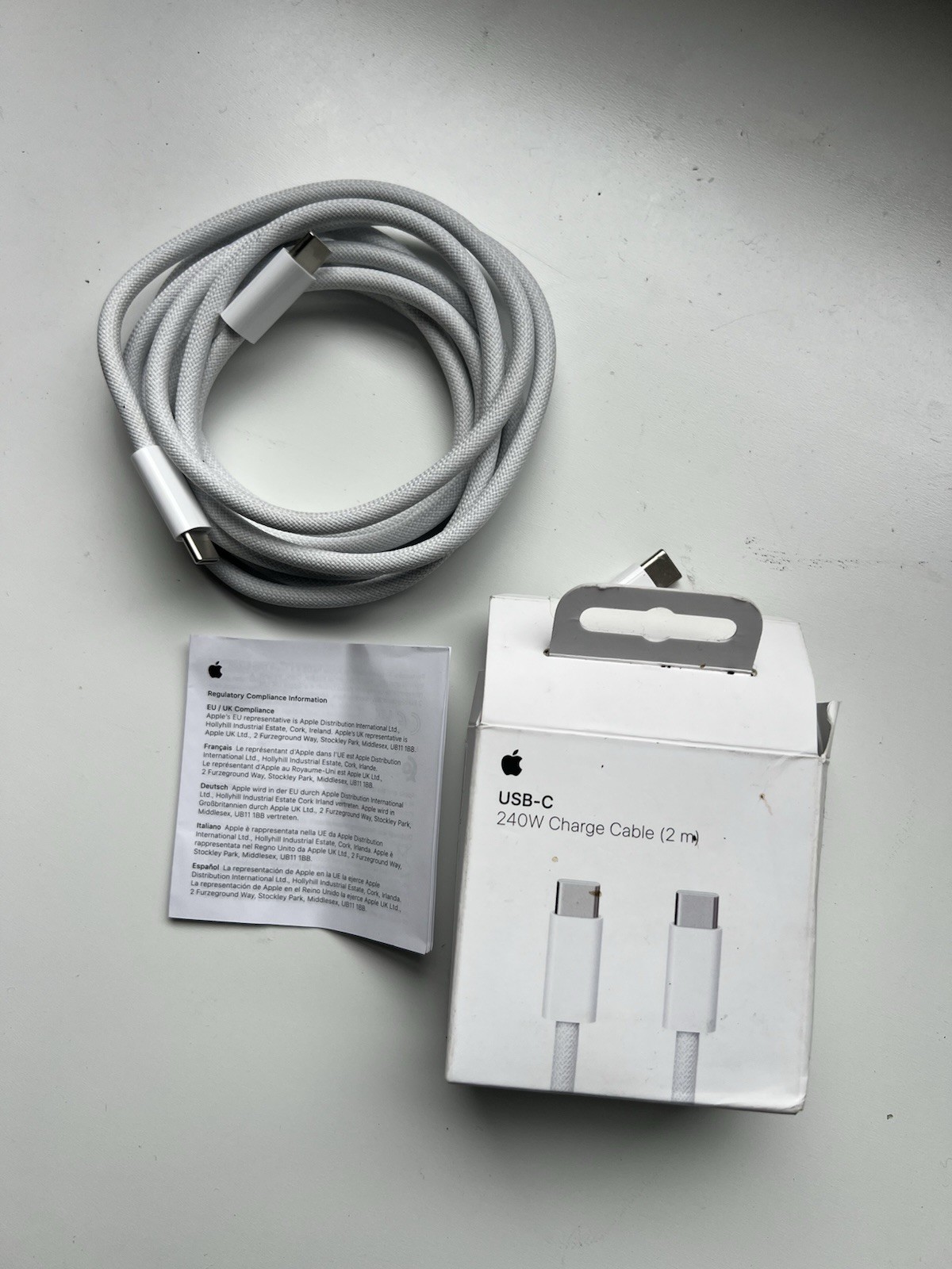 Apple USB-C Charge cable 240W (2M)