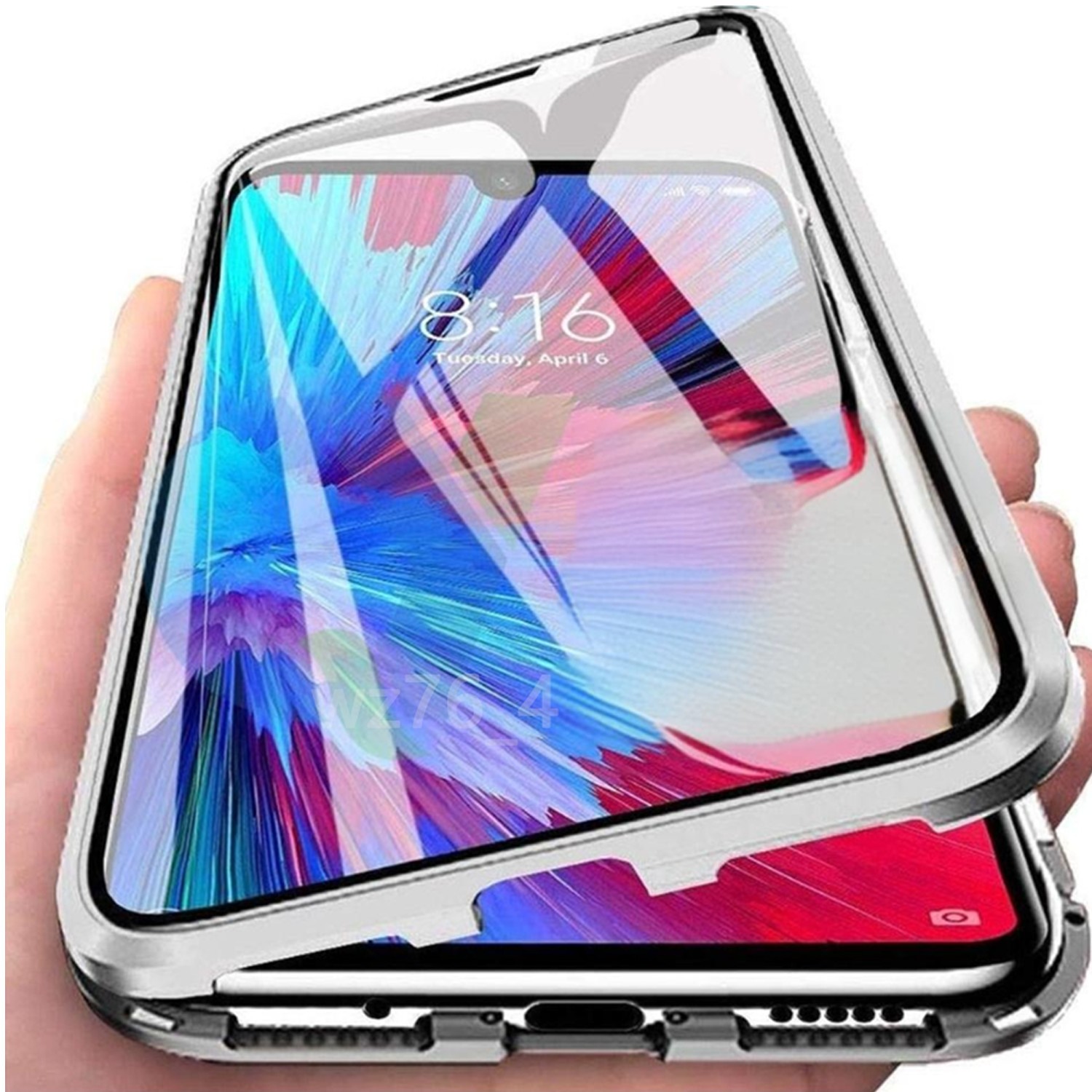 360° Magnetic Double Glass Case Cover For Samsung S25 Ultra S24 Plus S23 S22 S20