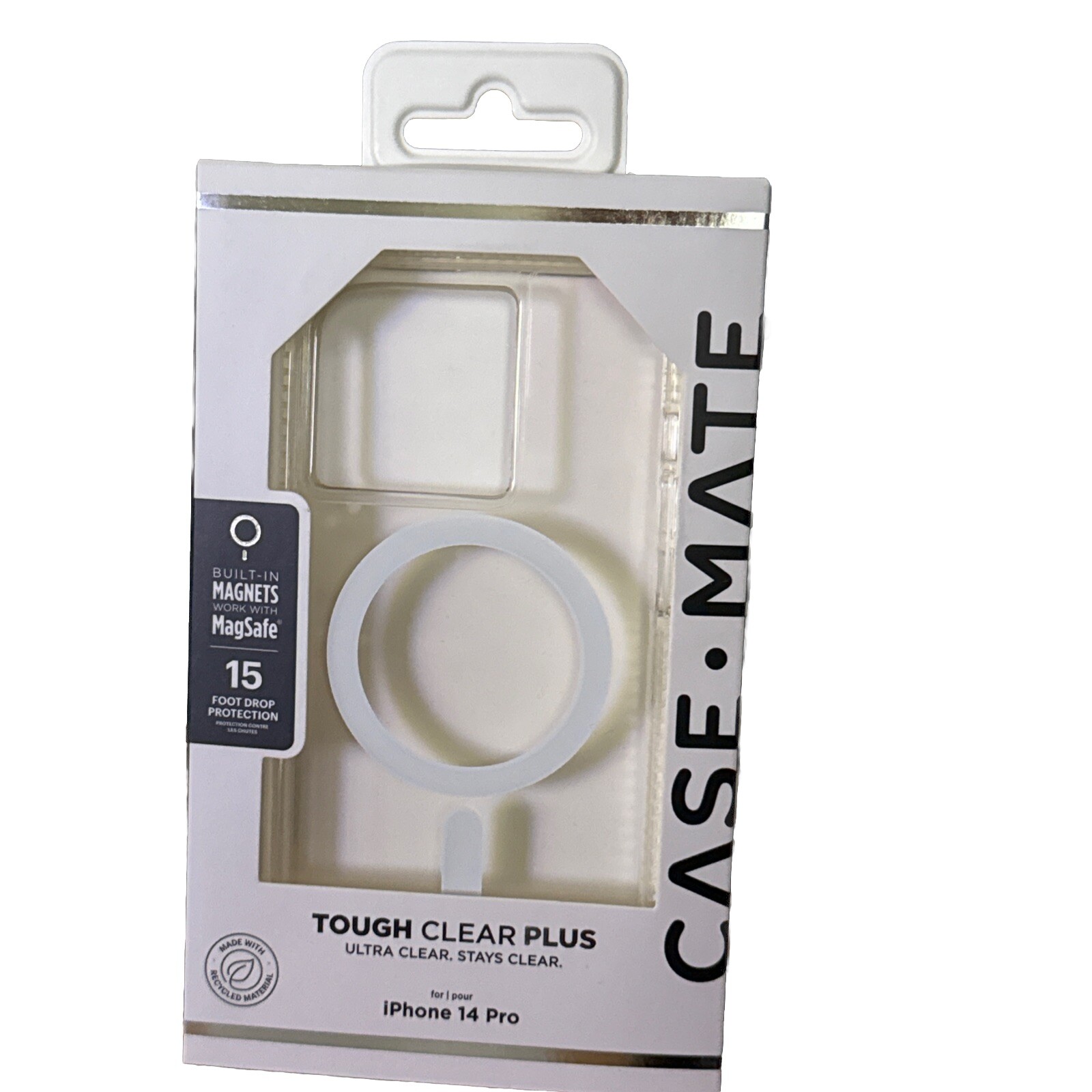 Case-Mate Tough Clear Case with MagSafe for iPhone 14 Pro Series – Clear