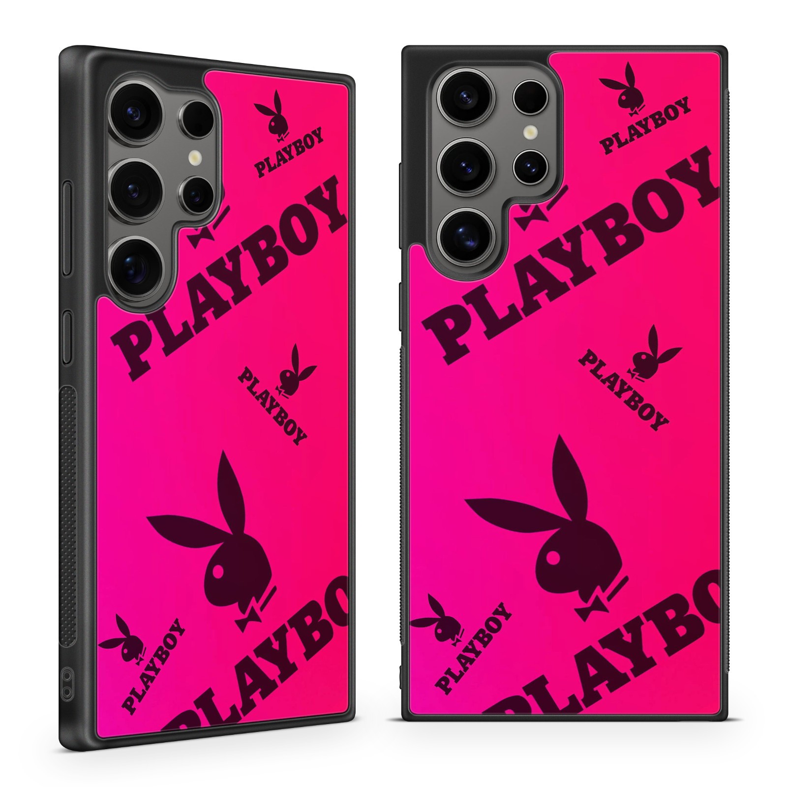 New Design Pink Playboy Pattern Cover iPhone Series Samsung Galaxy Series CASE