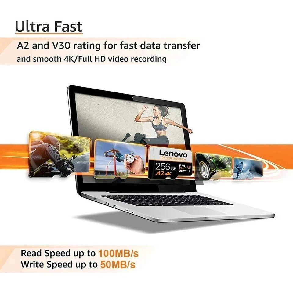 High Speed Lenovo Memory Card 1tb Micro Sd Card Class 10 Xc Tf Card Adapter
