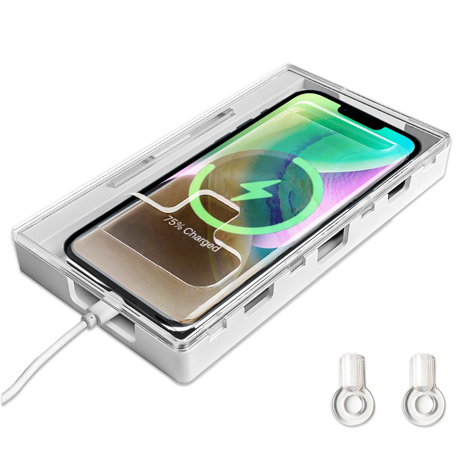 Cell Phone Lock Box with 2 Keys to Reduce Kids or Students Screen Time | Jail
