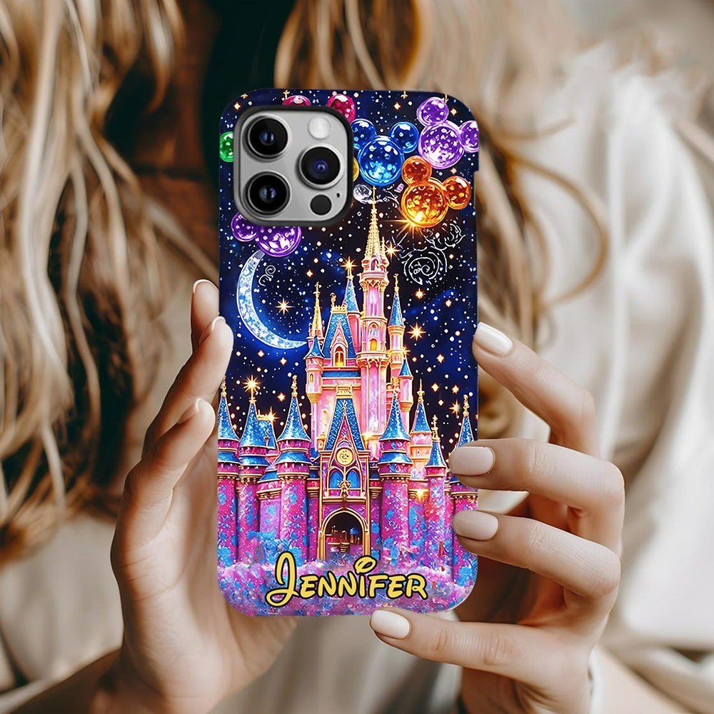Personalized Disney Castle Trip Phone Case Cover iPhone 17 16 15 14 Samsung Gift