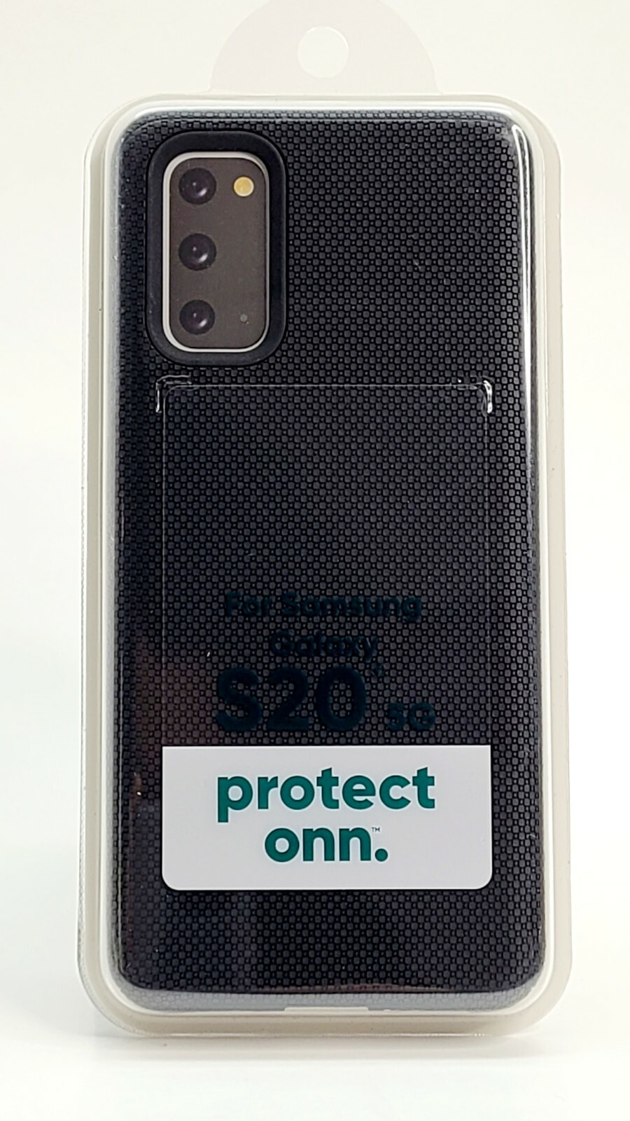 protect onn Black Case for Samsung Galaxy 2020 S20 5G