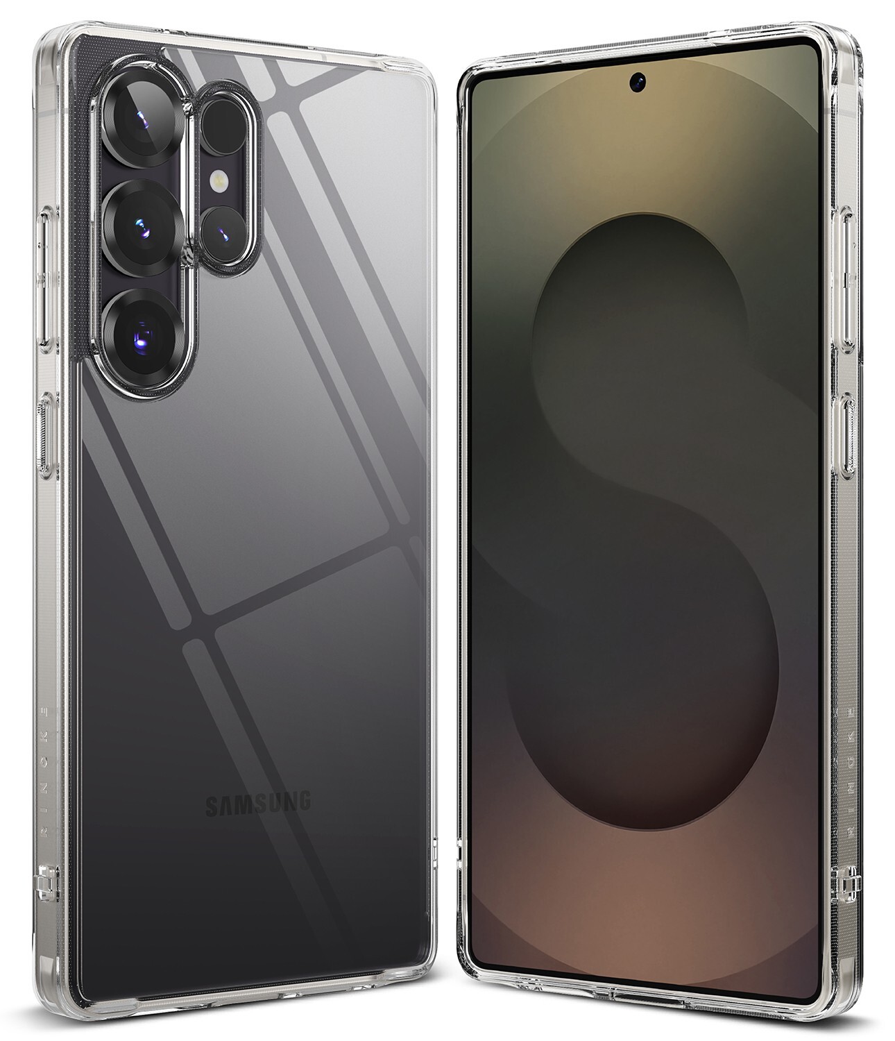For Galaxy S25 Ultra/Plus/S25 Case | Ringke [Fusion/Magnetic] Clear Matte Cover
