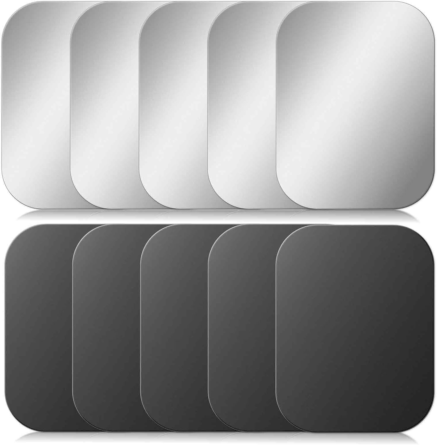 10 Pcs Adhesive Thin Plates (Compatible with Magnetic Mounts), Magnet Phone Moun