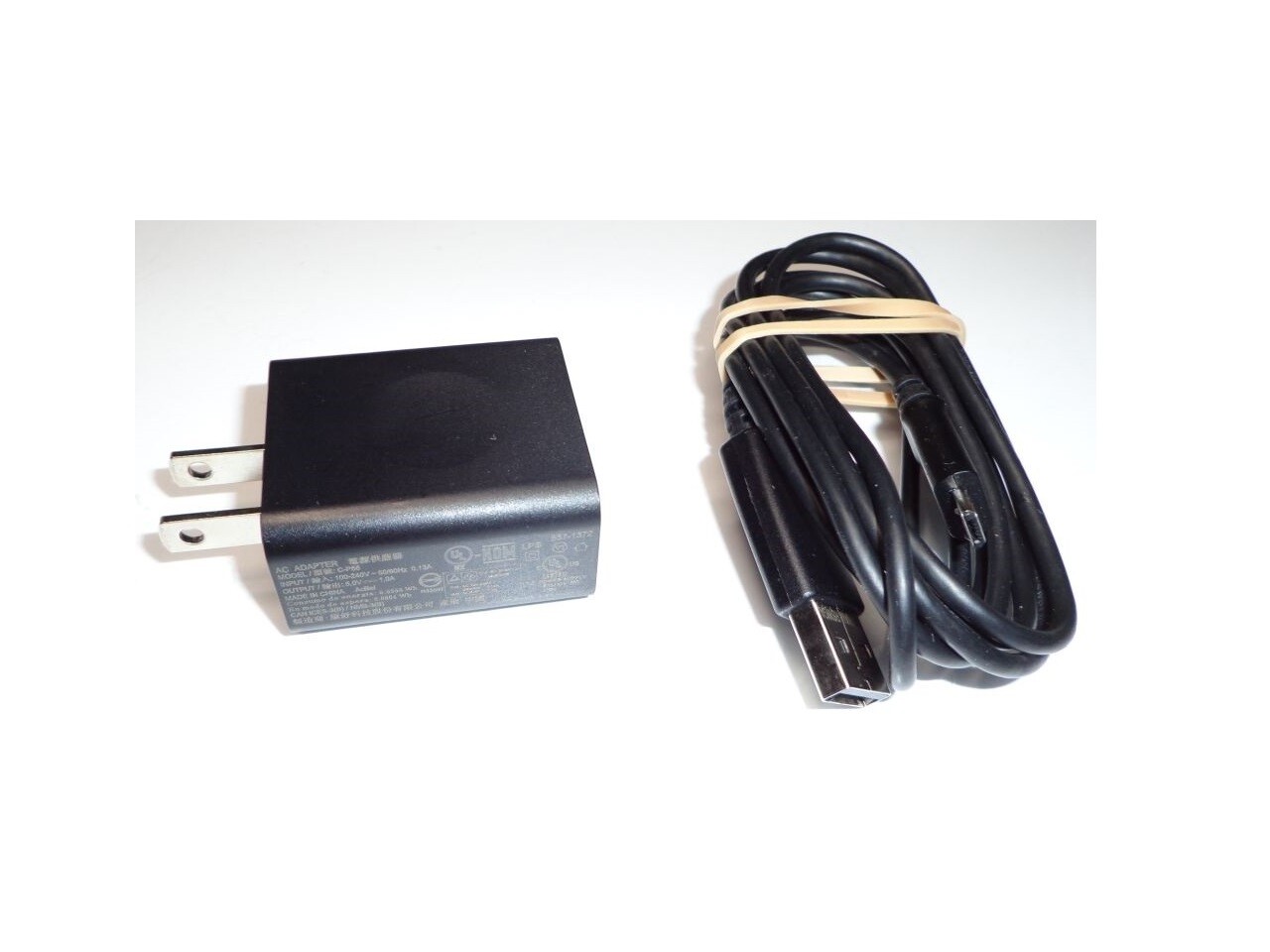 Lenovo C-P56 5.0V 1.0A Ac Adapter w/ Micro USB Cable – Genuine OEM