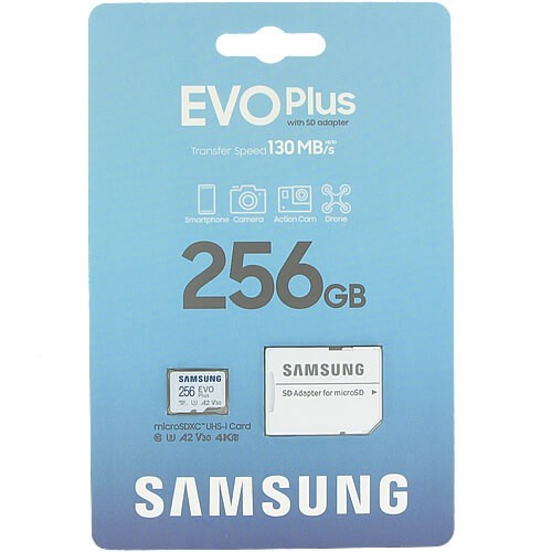 Samsung Evo Plus 256GB 512GB 1TB 2TB Micro SD SDXC A2 V30 HD 130MB/s Memory Card