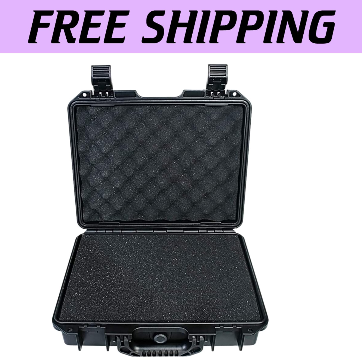 Customizable Waterproof Storage Case – 2.6lb Hard Shell, 14×12 Dimensions