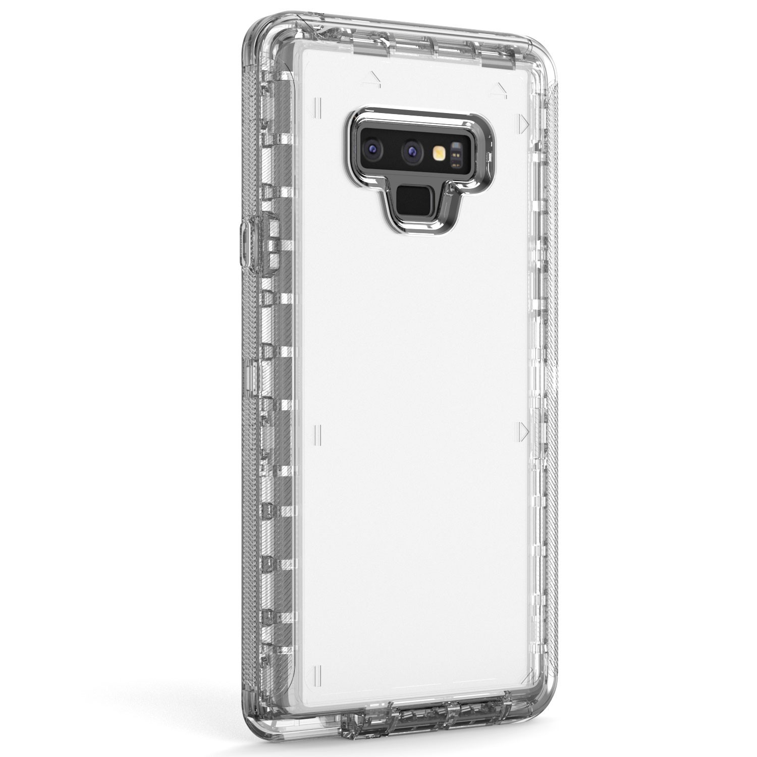 For Samsung Galaxy Note 9 Shockproof Clear Rubber Heavy Duty Case Phone Cover