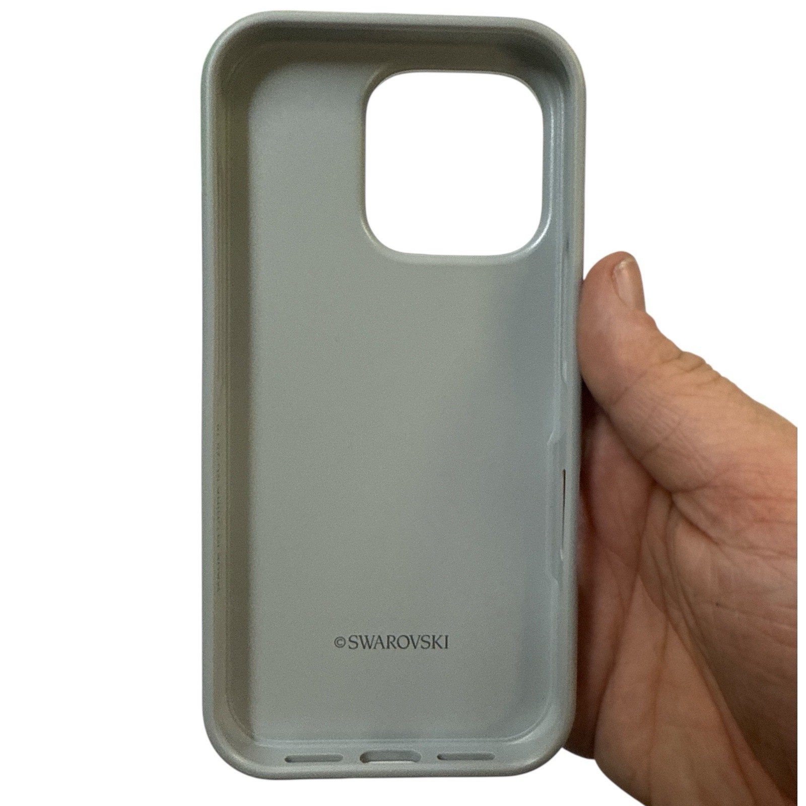 Swarovski Smartphone Case High for iPhone 16 pro Crystals Silver tone 5698778
