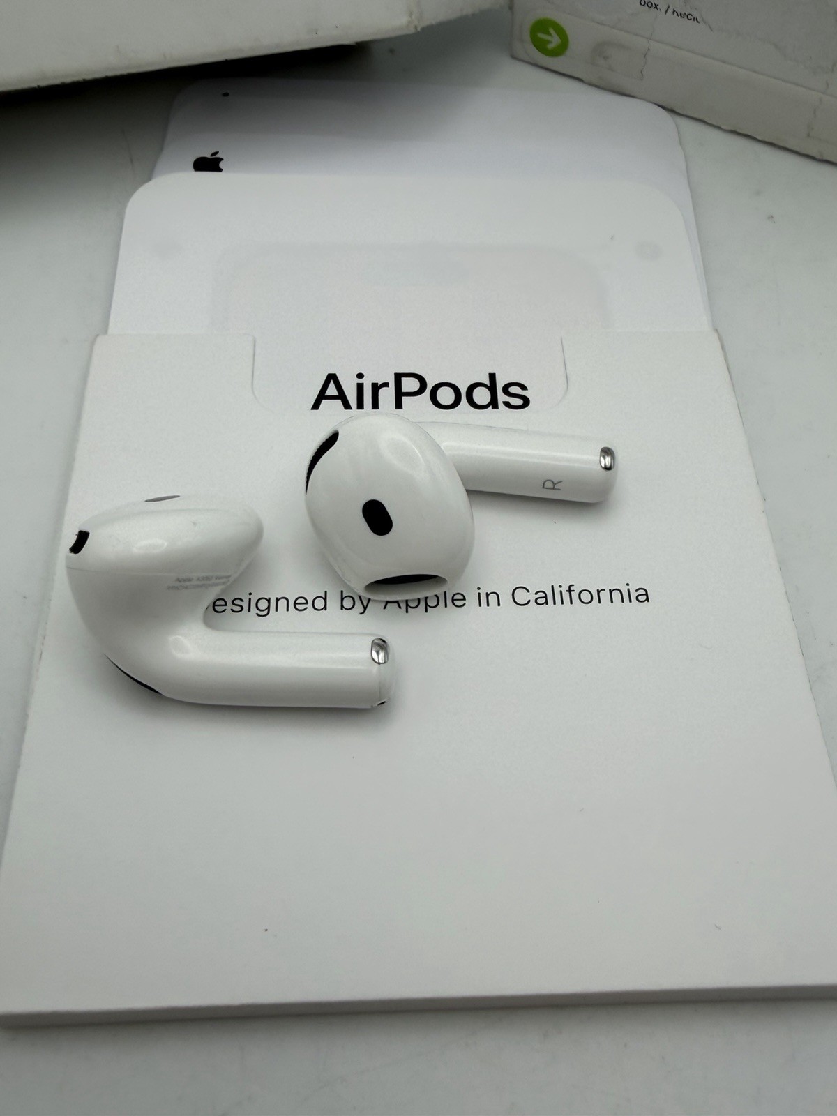 Apple AirPods with USB-C Charging Case 4th Generation White MXP63LLA