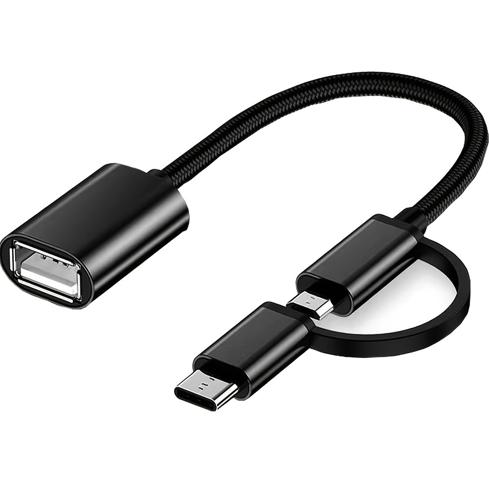 2 In 1 USB 3.0 OTG Adapter Cable Type-C Micro USB To USB 3.0 Interface USA