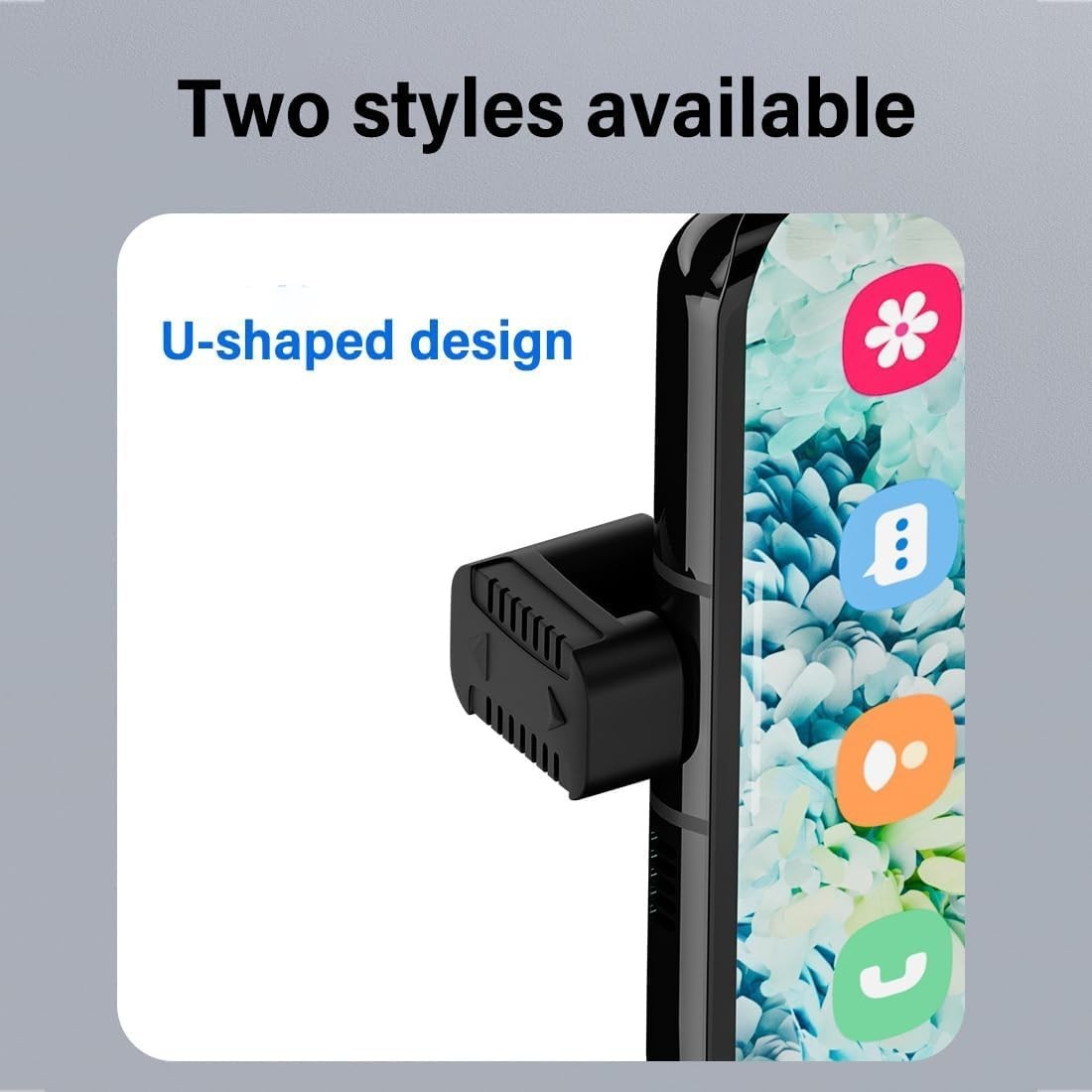 2Packs Typec Female to Micro USB Male 180 Degree U-Shaped Angle down Connector f
