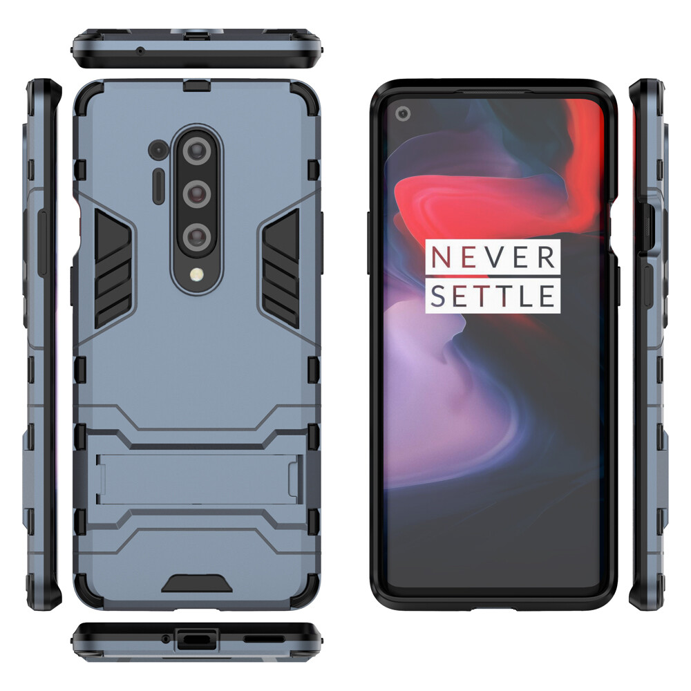 For OnePlus 8 Heavy Duty Rugged Kickstand Hard Case Cover Screen Protector