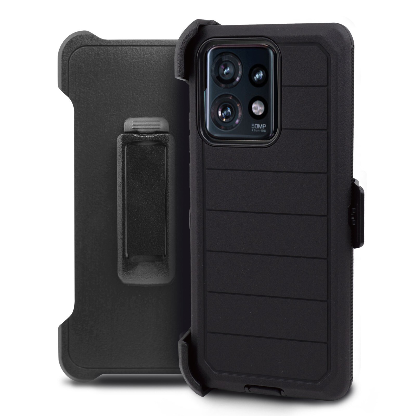 For Motorola Moto G Stylus 5G 2024 Belt Clip Holster Fit Otterbox Defender Case