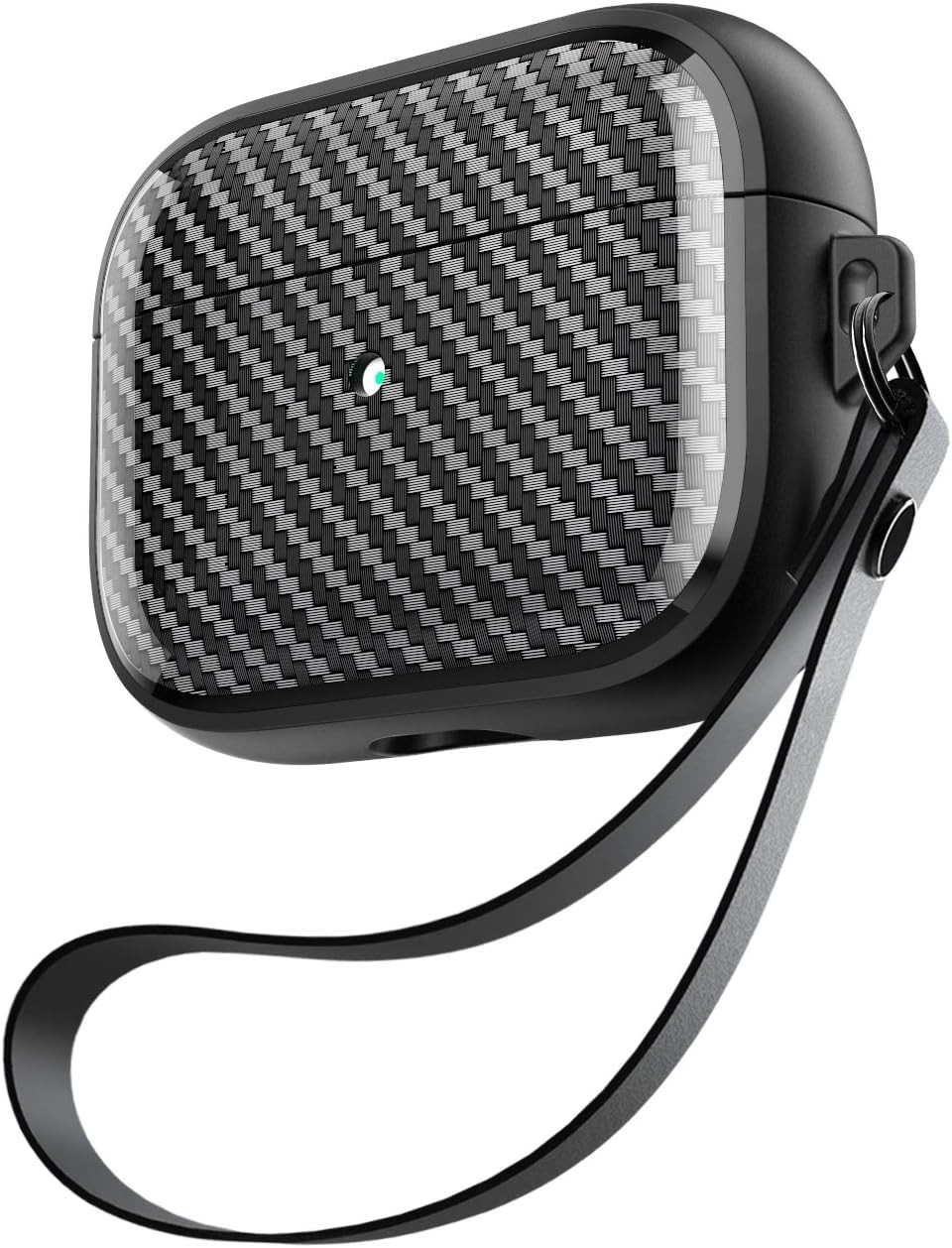 Clayco AirPods Pro Cover Full-Body Soft Protective Case Skin Front LED Visible