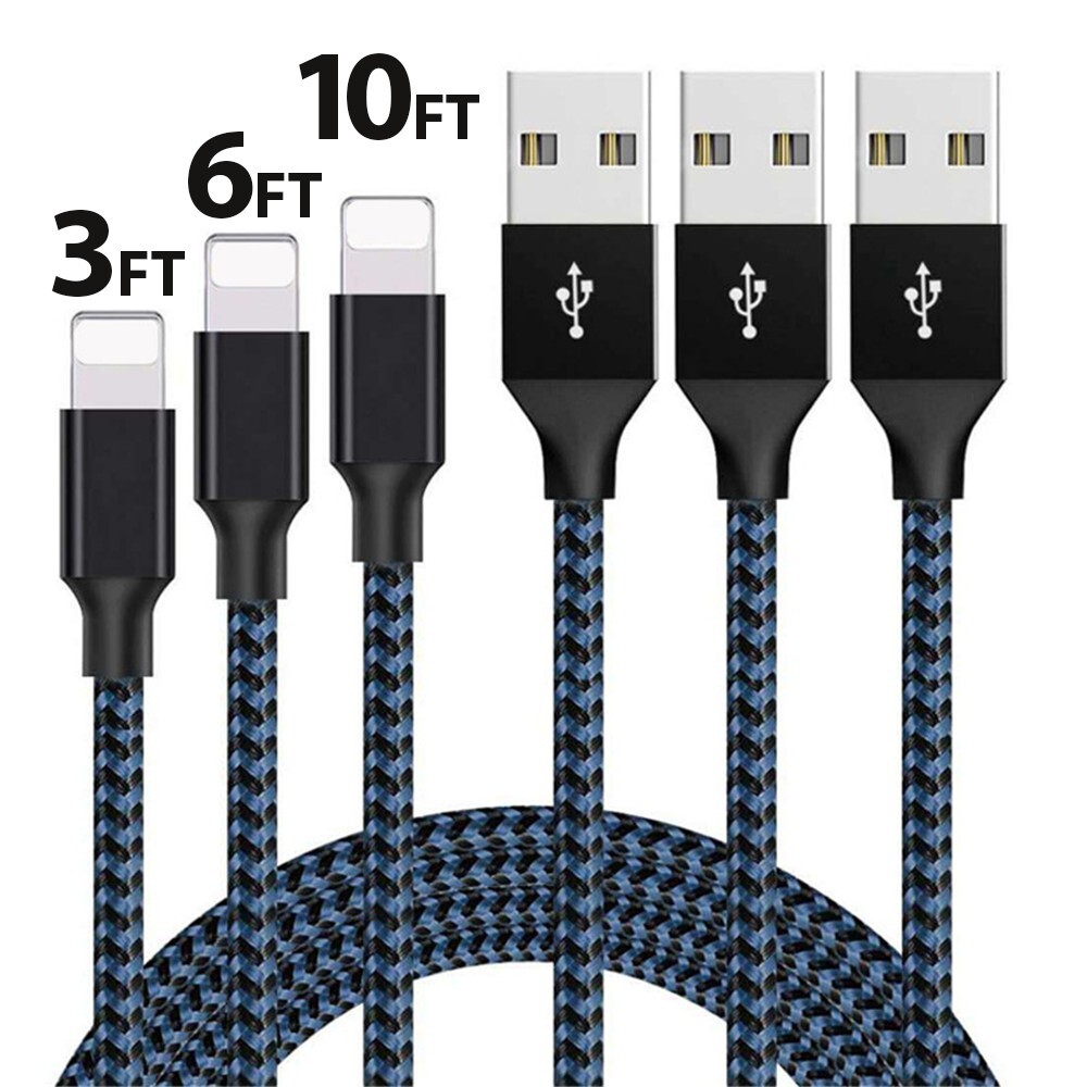 Original USB Fast Charger Cable Cord For iPhone 14 13 12 11 Pro Max X 8 7 6s lot