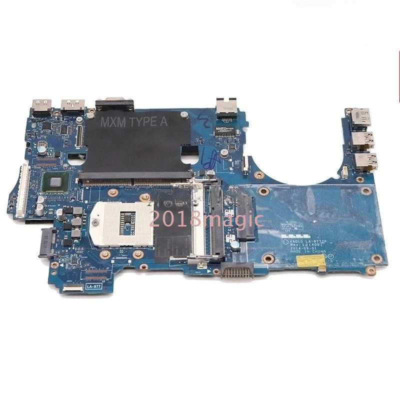 For Dell Precision M4800 Intel HM86 Motherboard VAQ10 LA-9772P 0C3V2K CN-0C3V2K