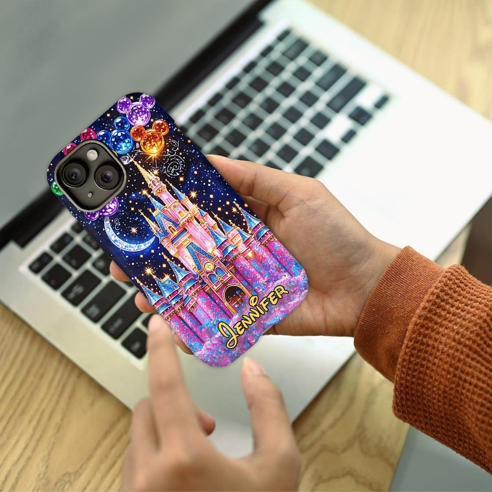 Personalized Disney Castle Trip Phone Case Cover iPhone 17 16 15 14 Samsung Gift