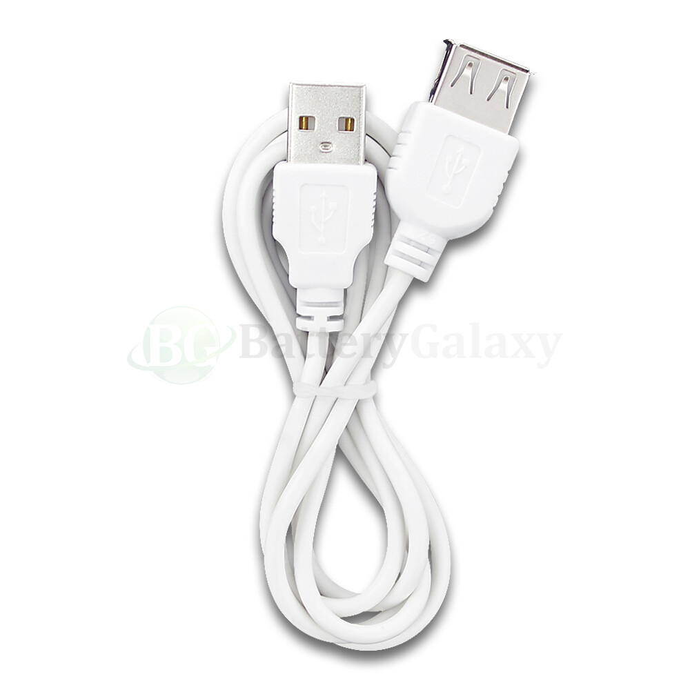 Premium 3FT 6FT 10FT USB 2.0 A Male to Female Extension Cable Cord Fast LOT