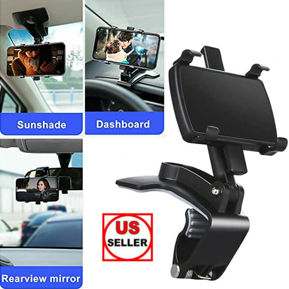 360° Rotation Dashboard Universal Car Phone Holder Mount for iPhone Samsung USA