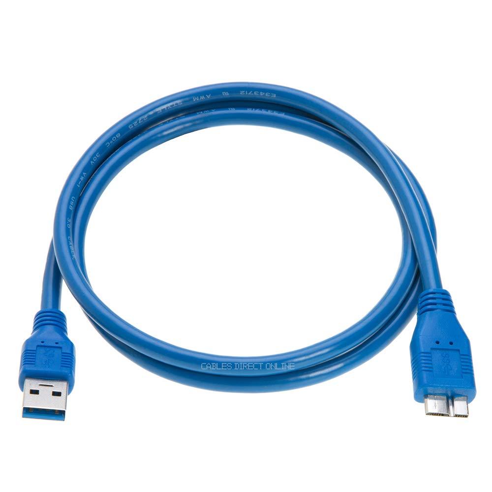 USB 3.0 A Male To Micro B Male Cable Cord 3FT 6FT 10FT Data Wire High Speed