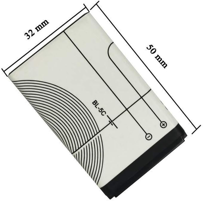 Bl-5c 3.7V Real Capacity 1000Mah Rechargeable Battery Suitable For
