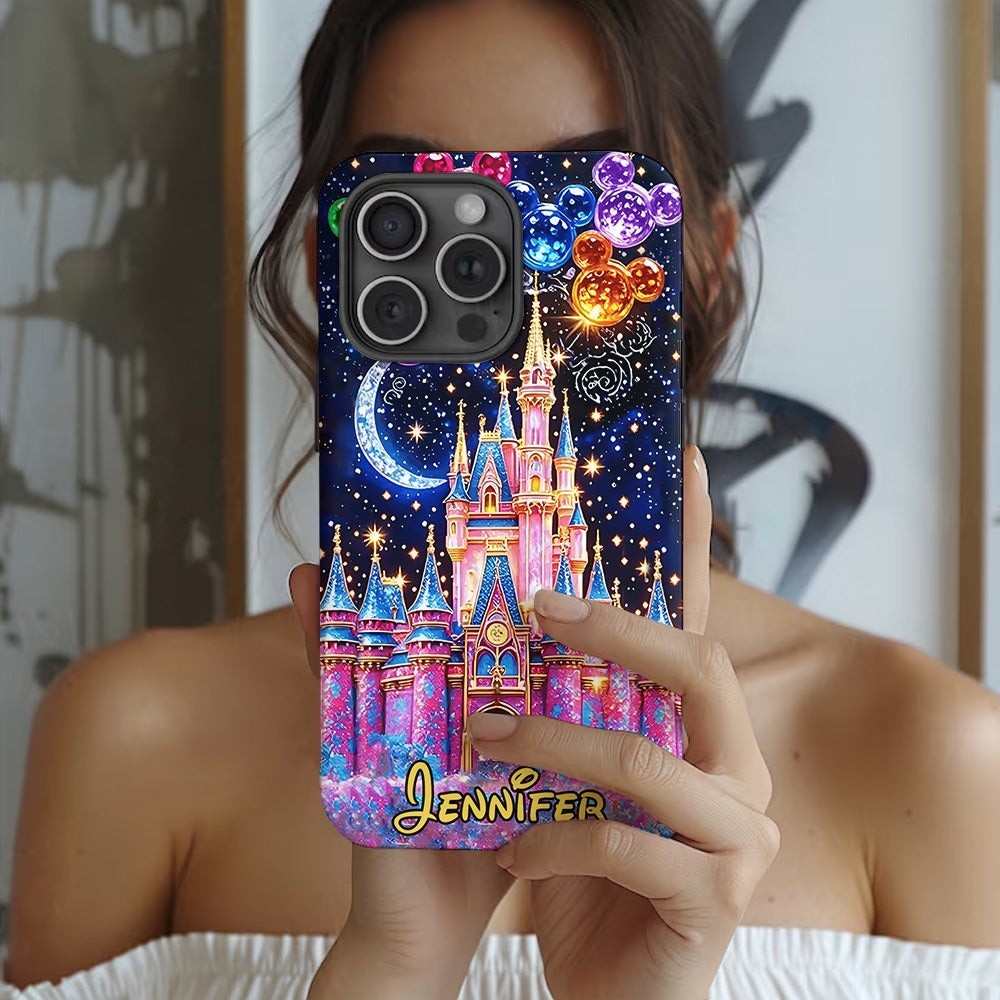 Personalized Disney Castle Trip Phone Case Cover iPhone 17 16 15 14 Samsung Gift