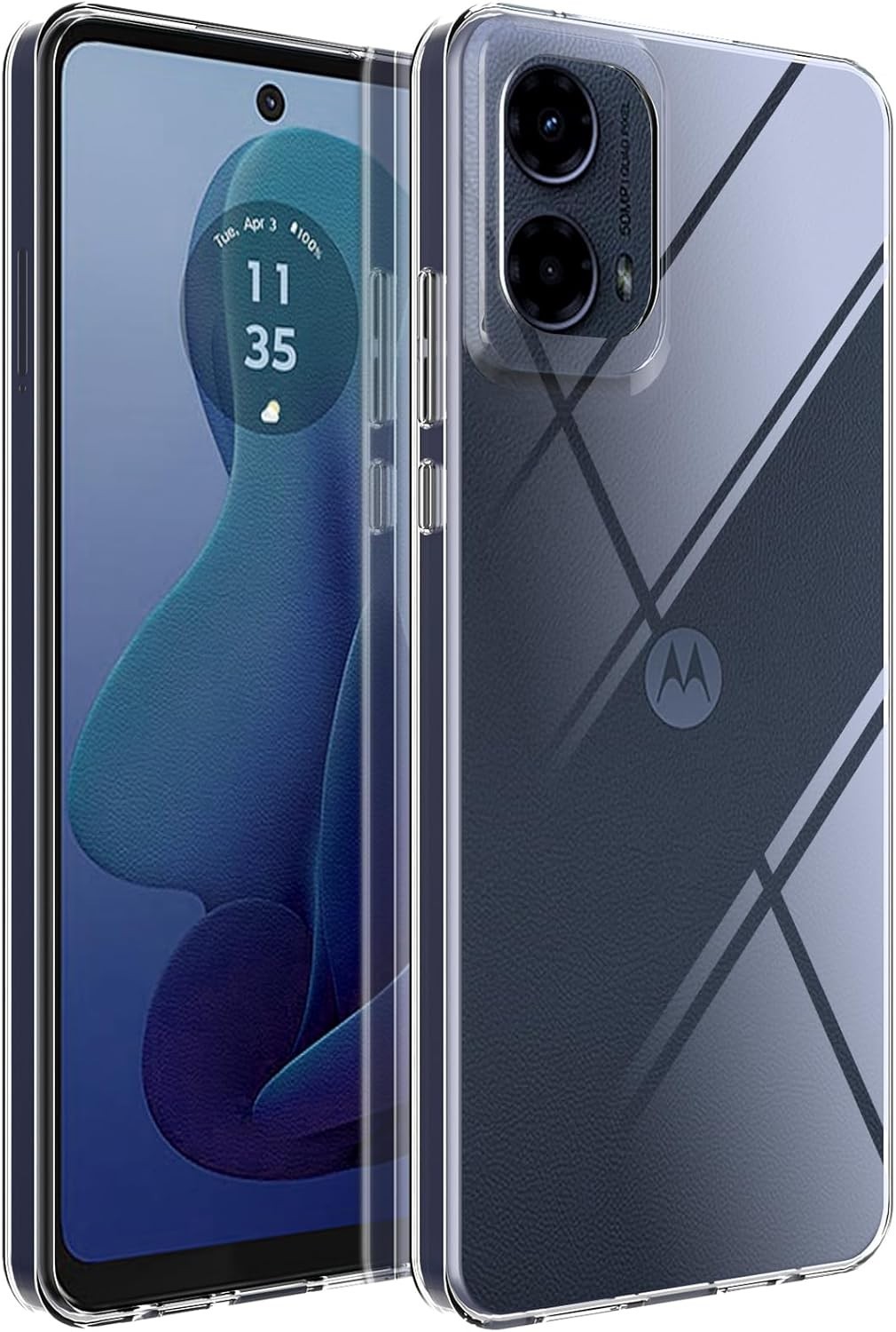 Clear Case For Motorola Moto G Stylus 5G 2024 Slim Shockproof TPU Cover