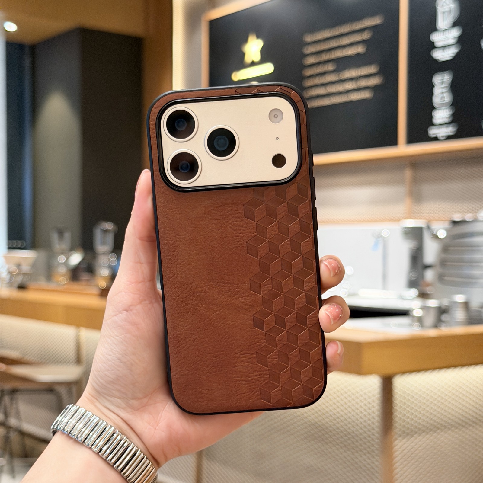 For iPhone 17 Pro Max 16 15 Plus 14 13 Slim Shockproof Leather Mag Safe Case