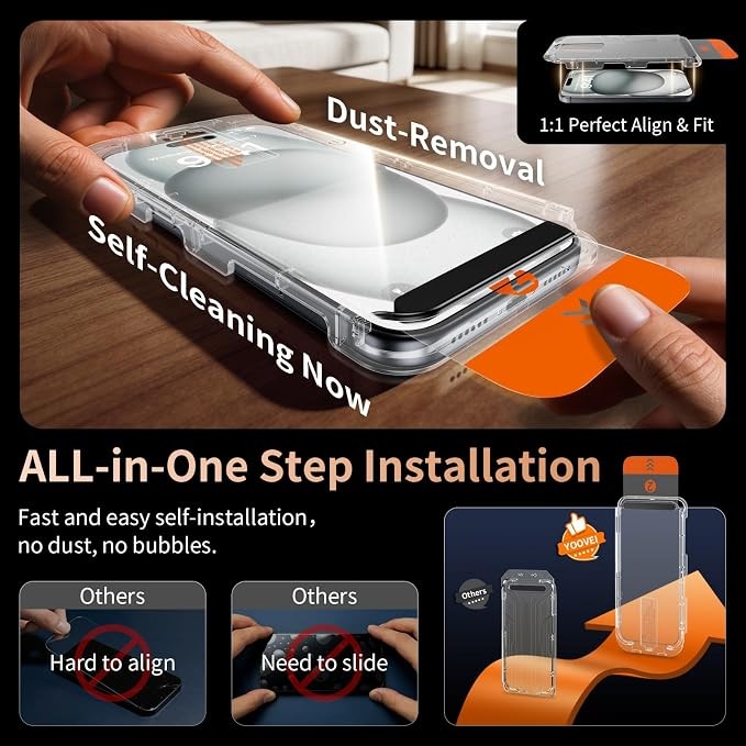 Full Cover Tempered Glass for iphone 17 16 15 14 13 Pro Max 17E Screen Protector