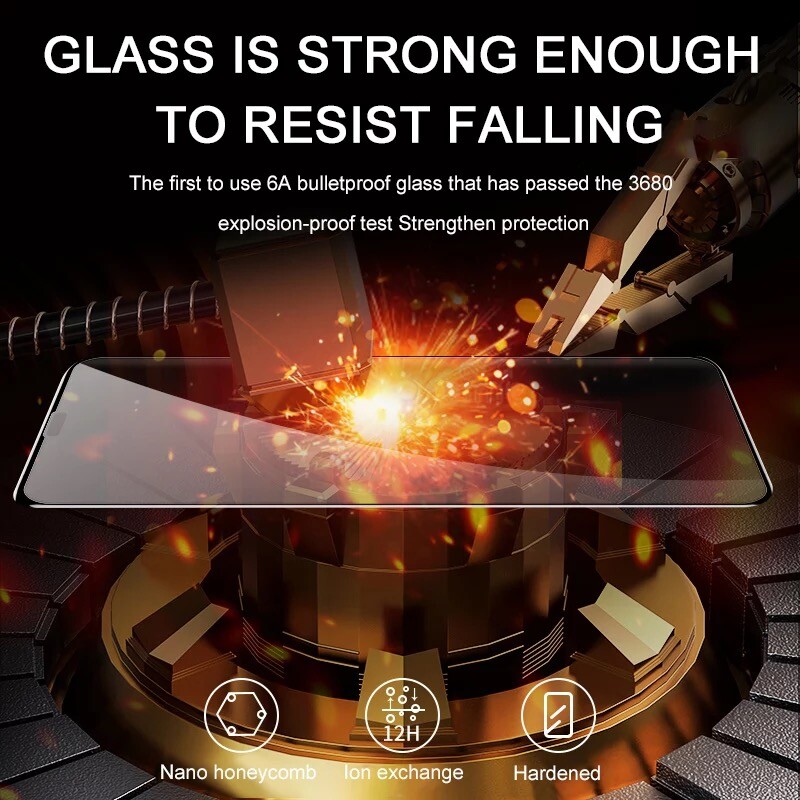 3-PACK For iPhone 14 13 12 11 Pro Max XR XS Max Tempered GLASS Screen Protector
