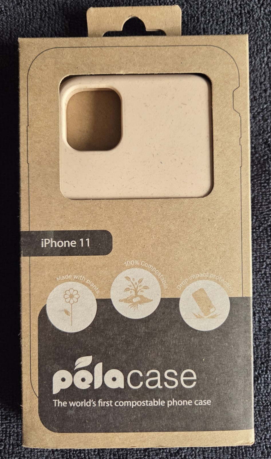 Pela Soft Back Phone Case for Apple iPhone 11 – Seashell- Eco-Friendly