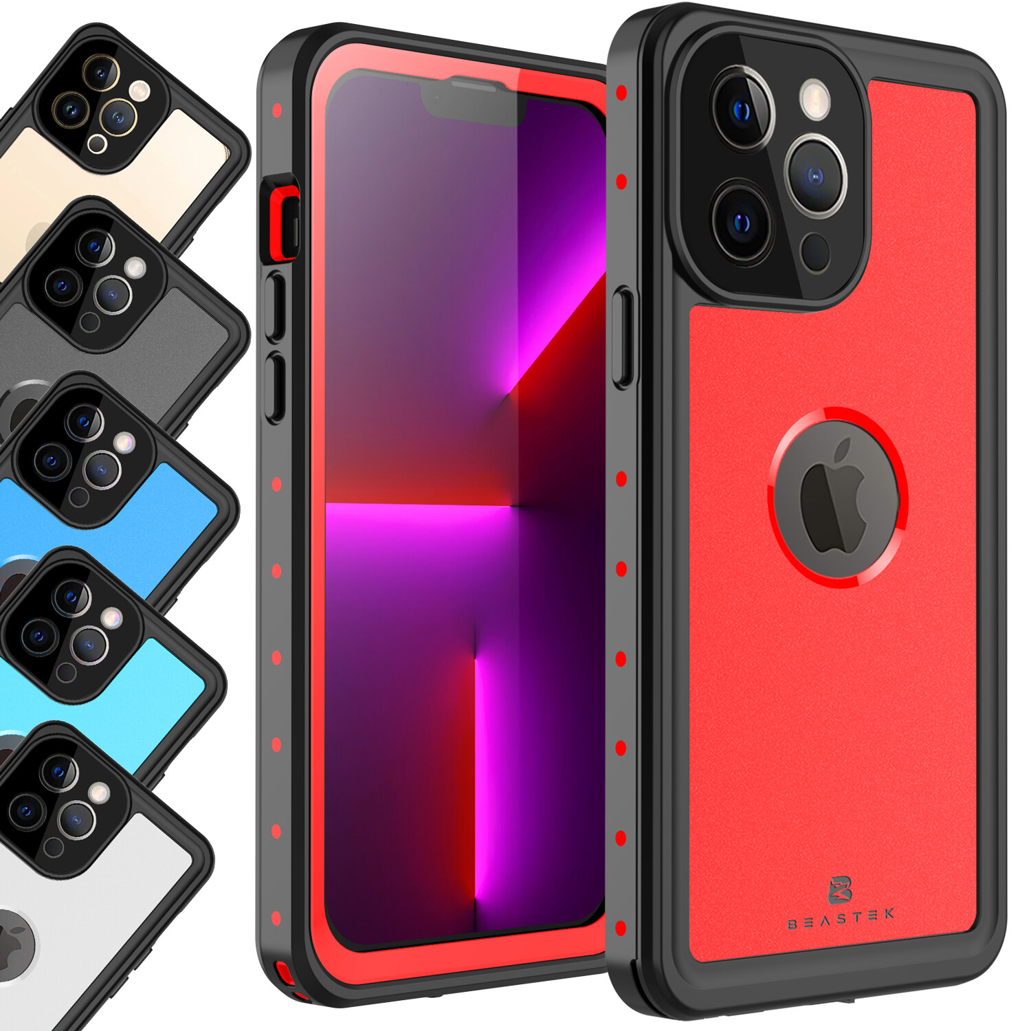 FOR APPLE IPHONE 13 PRO MAX CASE WATERPROOF SHOCKPROOF HEAVY DUTY COVER 13 MINI