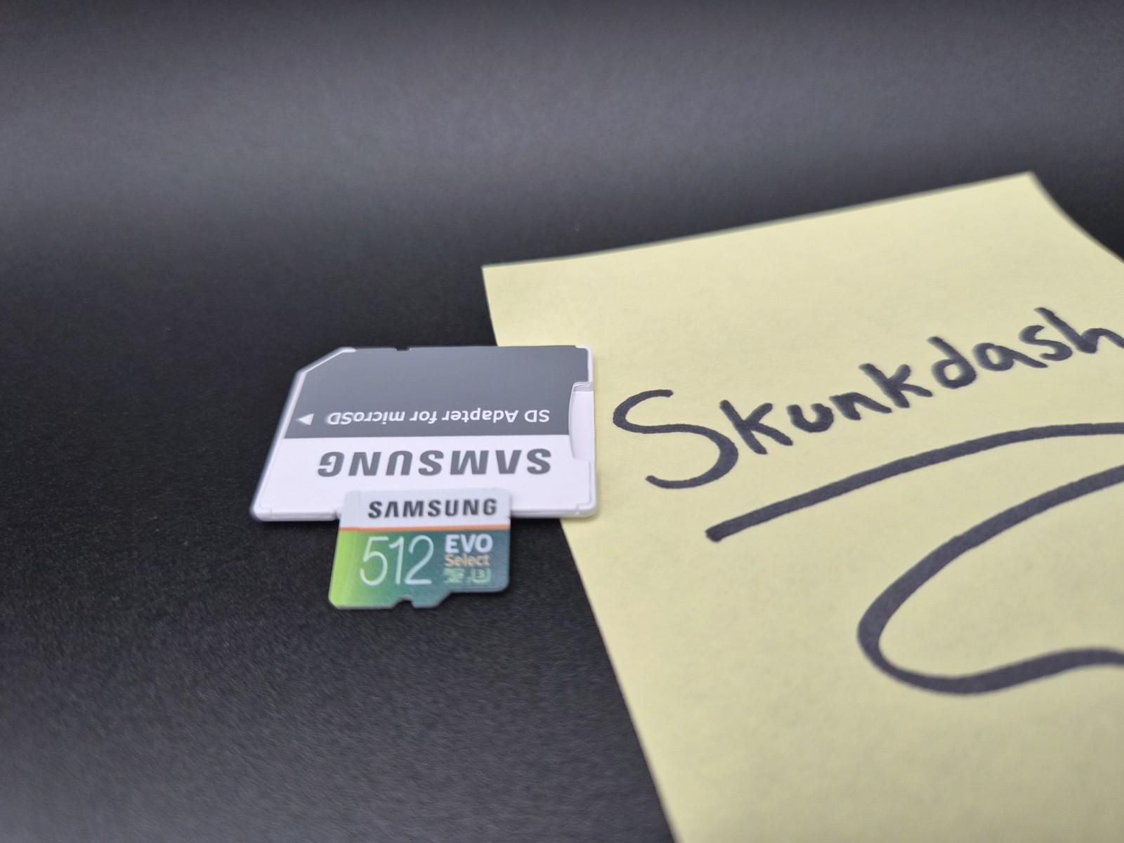 SAMSUNG EVO Select 512GB microSDXC UHS-I U3 Memory with Adapter